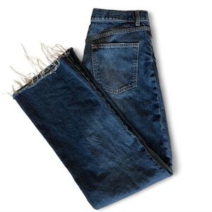 Zara TRF high waist wide leg full length jeans